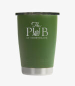Green lowball tumbler holds 10 ounces and can be logoed