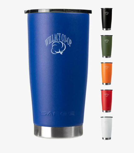 20 ounce tumbler can be logoed