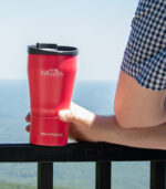 Rec Super Cup tumbler holds 24 ounces and can be laser engraved with your logo