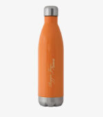 Orange Growler bottle holds 25 ounces and can be custom engraved.