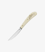 White bone desk knife with sheath can be logoed