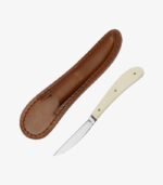 White bone desk knife with sheath can be logoed