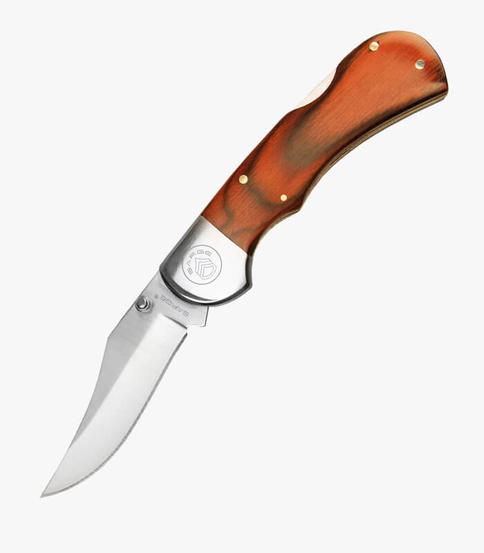 Pakkawood Lock back knife