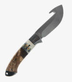 maple burlwood fixed blade