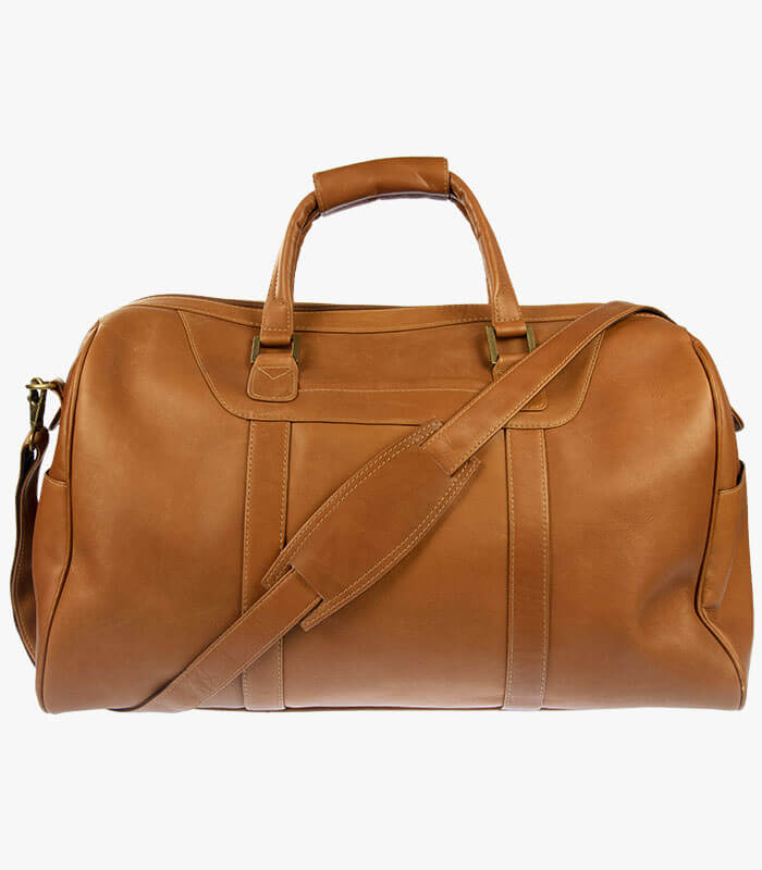 Large Leather duffle bag